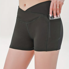 Slim Fit Butt Lifting Biker Shorts Women's Activewear