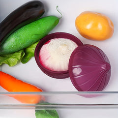 Onion Saver Food Storage Container Vegetable Crisper Kitchen Gadget