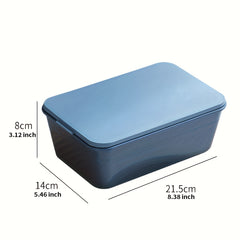 Large Capacity Reusable Square Food Storage Container Deep Sealed Box