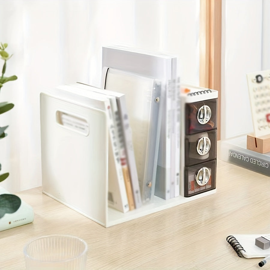 Desktop Storage Box Student Desk Stationery Finishing Box Office Shelf