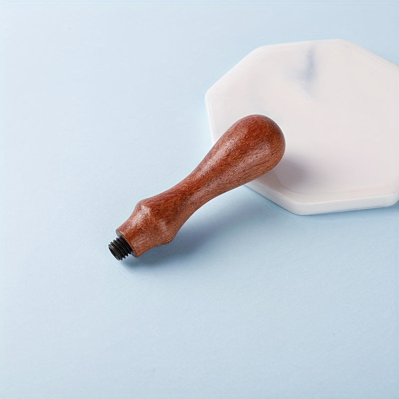 Wooden Seal Stamp Handle Fire Lacquer Seal Stamp Handle Accessories Shape