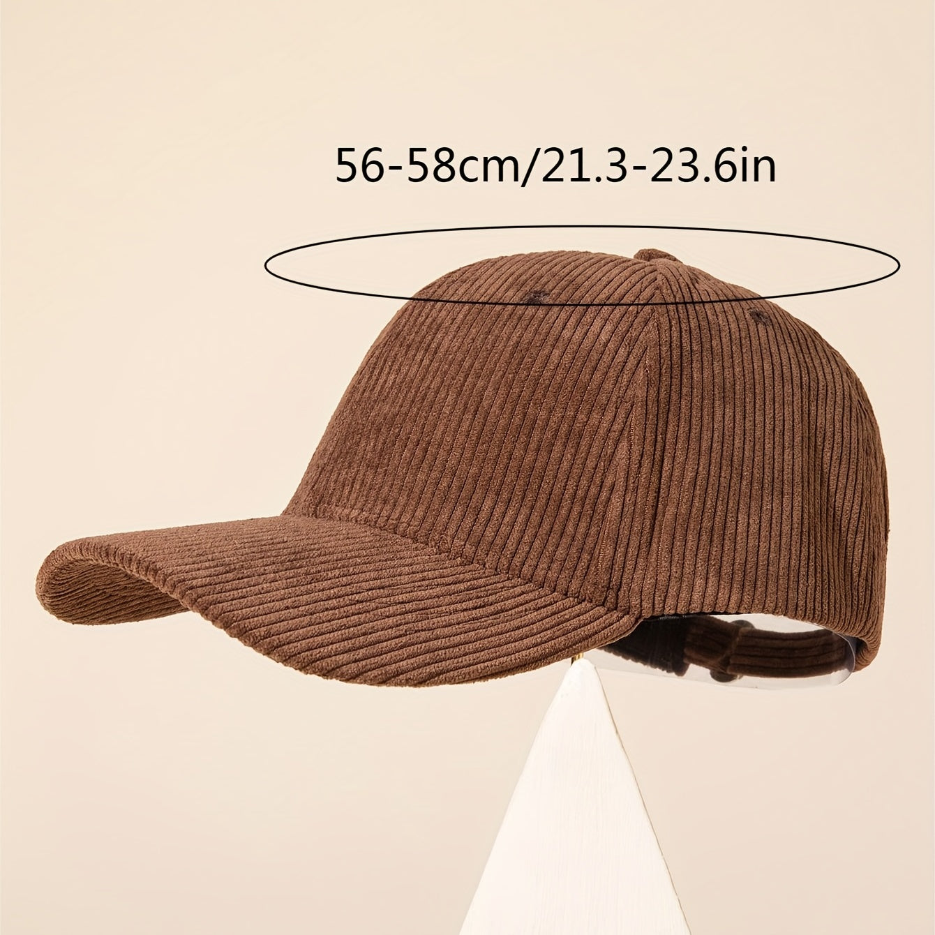 Men's Corduroy Baseball Cap