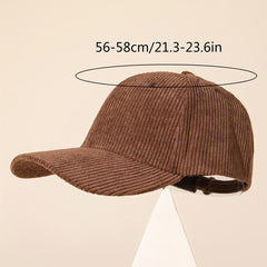 Men's Corduroy Baseball Cap
