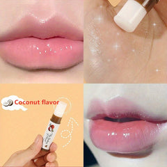Fruit Flavored Lip Balm Moisturizing Lip Gloss Lightening Lip Lines