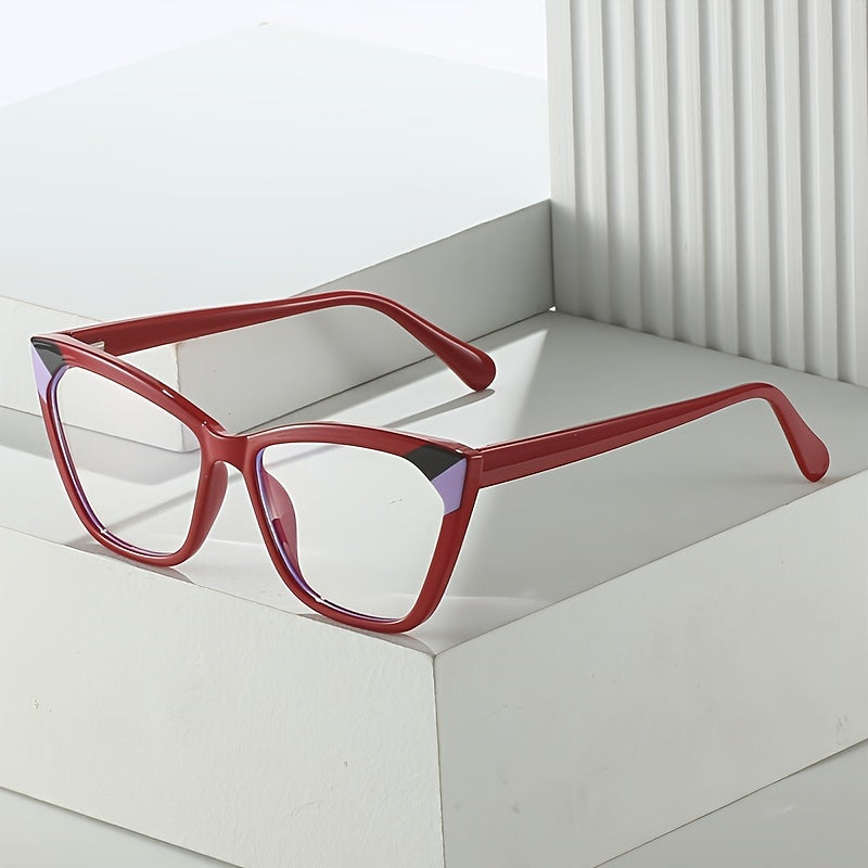TR90 Plain Eyeglasses Holder Large Frame Slim Lightweight Myopia Frame