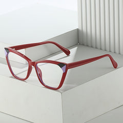 TR90 Plain Eyeglasses Holder Large Frame Slim Lightweight Myopia Frame