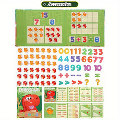 Magnetic Numbers & Dinosaurs Arithmetic Teaching Aids