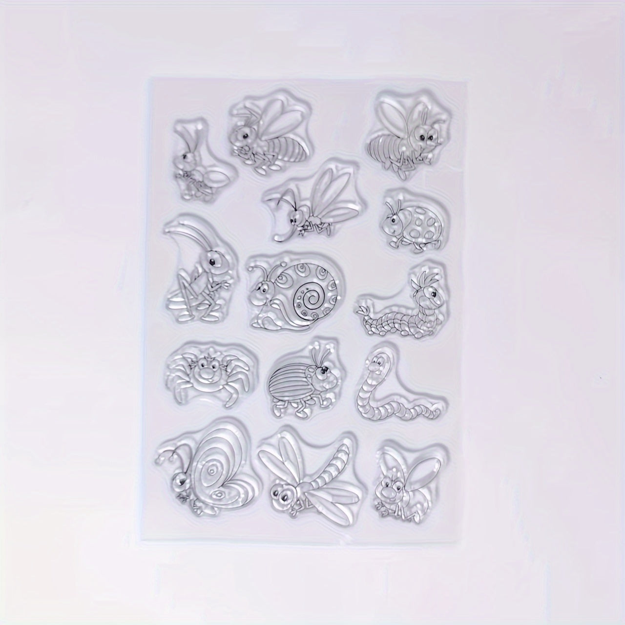 Ant Snail Bee Insect Clear Stamp DIY Scrapbooking Album Crafts