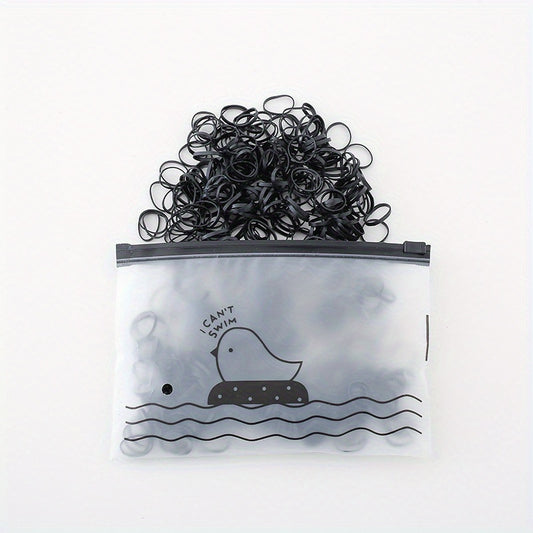 500pcs Children's Hair Ties Elastic Hair Ropes All match Hair Accessories
