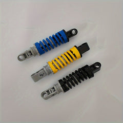 2pcs Motorcycle Shock Absorber Springs with Yellow Accents