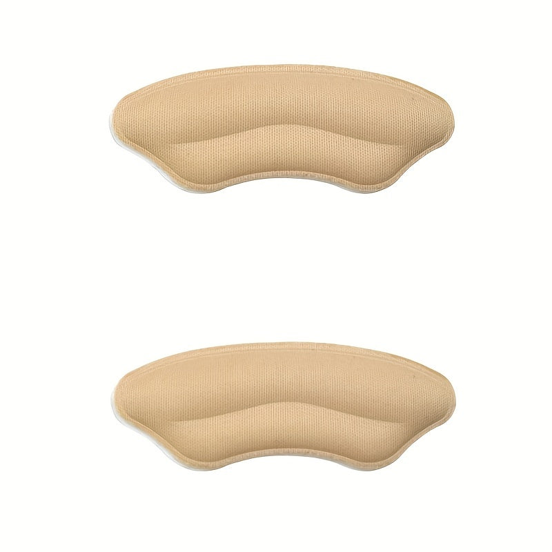 2pcs Self-adhesive Heel Pads for Oversized Shoes