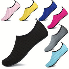 Women's Water Socks Beach Shoes Outdoor Sports Slip-On Casual Flat