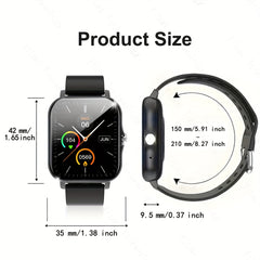 Sports Smartwatch HD Touch Screen Display with Message & Calling