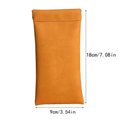 Soft PU Leather Reading Glasses Bag Cases Waterproof Eyewear Accessories