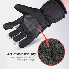 Winter Thermal Full Finger Gloves for Skiing Cycling