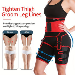 Waist Trainer Trimmer Belt Tummy Control Compression Thigh Wrap Cincher