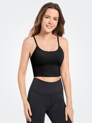 Padded Sports Bra Casual Comfy Sports Tank Top Yoga Fitness Intimates Bra