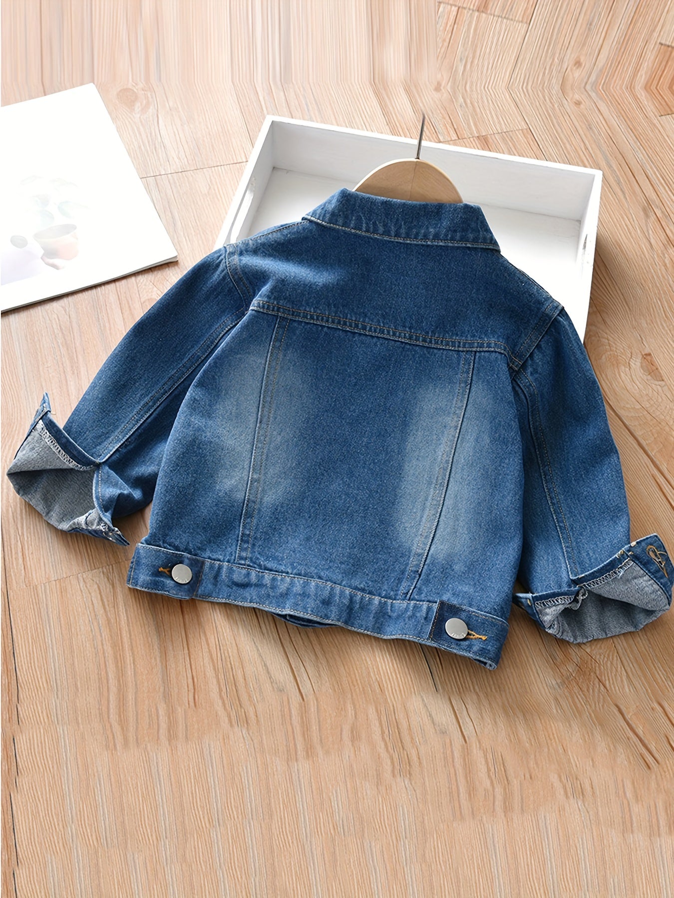 Kid Girls' Casual Denim Jacket Spring Autumn