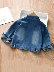 Kid Girls' Casual Denim Jacket Spring Autumn
