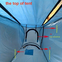 Portable Outdoor Privacy Shower Toilet Waterproof UV Protection Tent