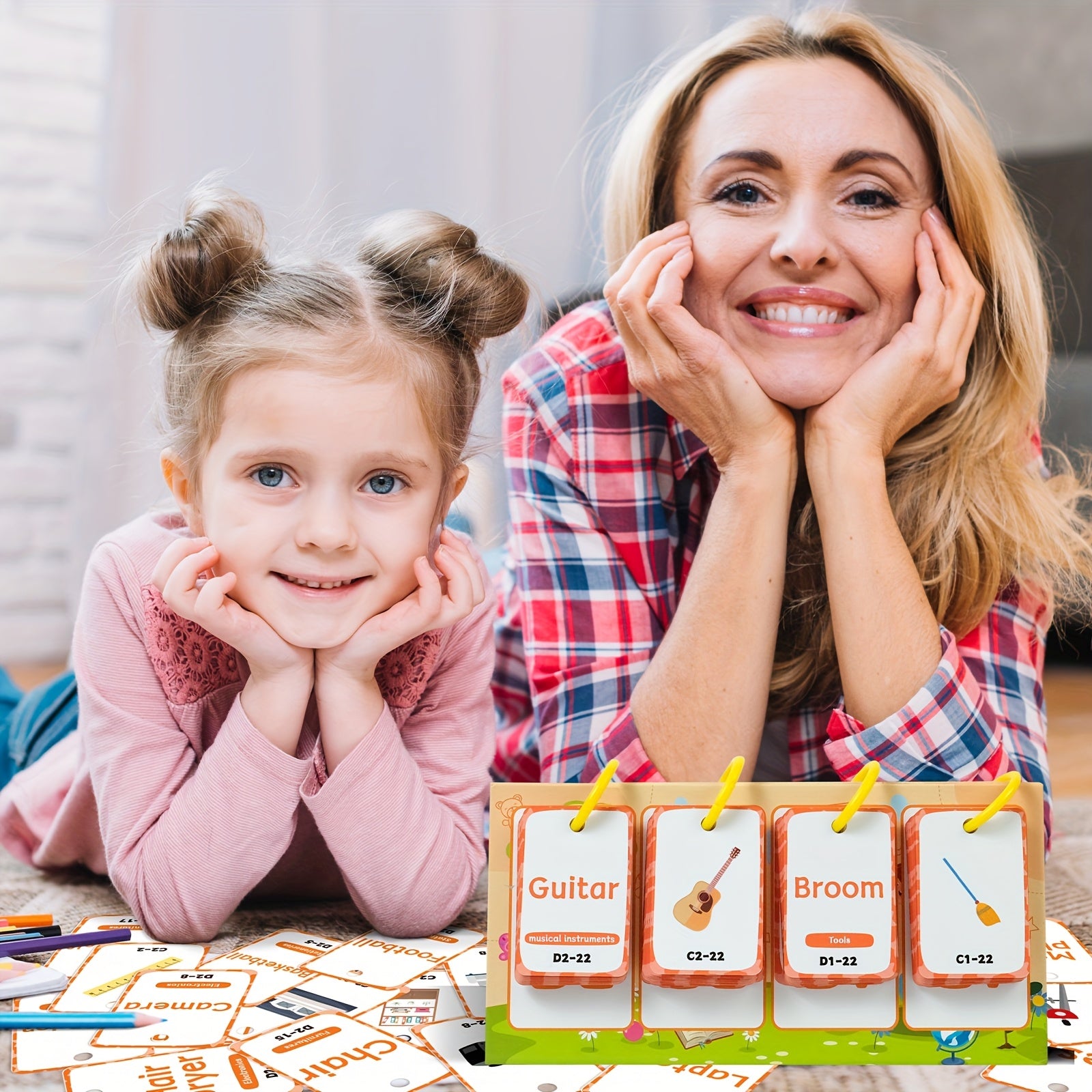 NeslGenc Daily Objects Vocabulary Flashcards for 3-6 Year Olds