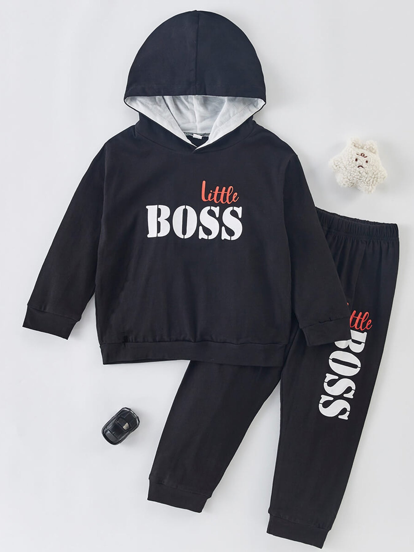 Toddler Boy Hoodie & Jogger Pants Set