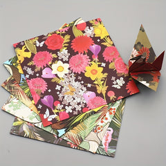 50pcs Japanese Wind Square Origami DIY Thousand Paper Crane