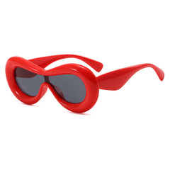 Oversized Sunglasses Thick Frame Y2K Glasses
