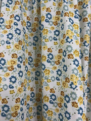 Boho Ditsy Floral Print High Rise Skirt