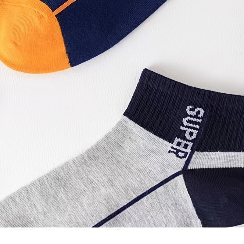 Men's Crew Socks Breathable Comfy Casual Unisex Outdoor All Seasons Wearing