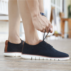 Men's Breathable Mesh Casual Oxford Shoes