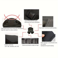 Adjustable Fishing Cushion Breathable Seat Pad Anti-slip for Boat Fishing