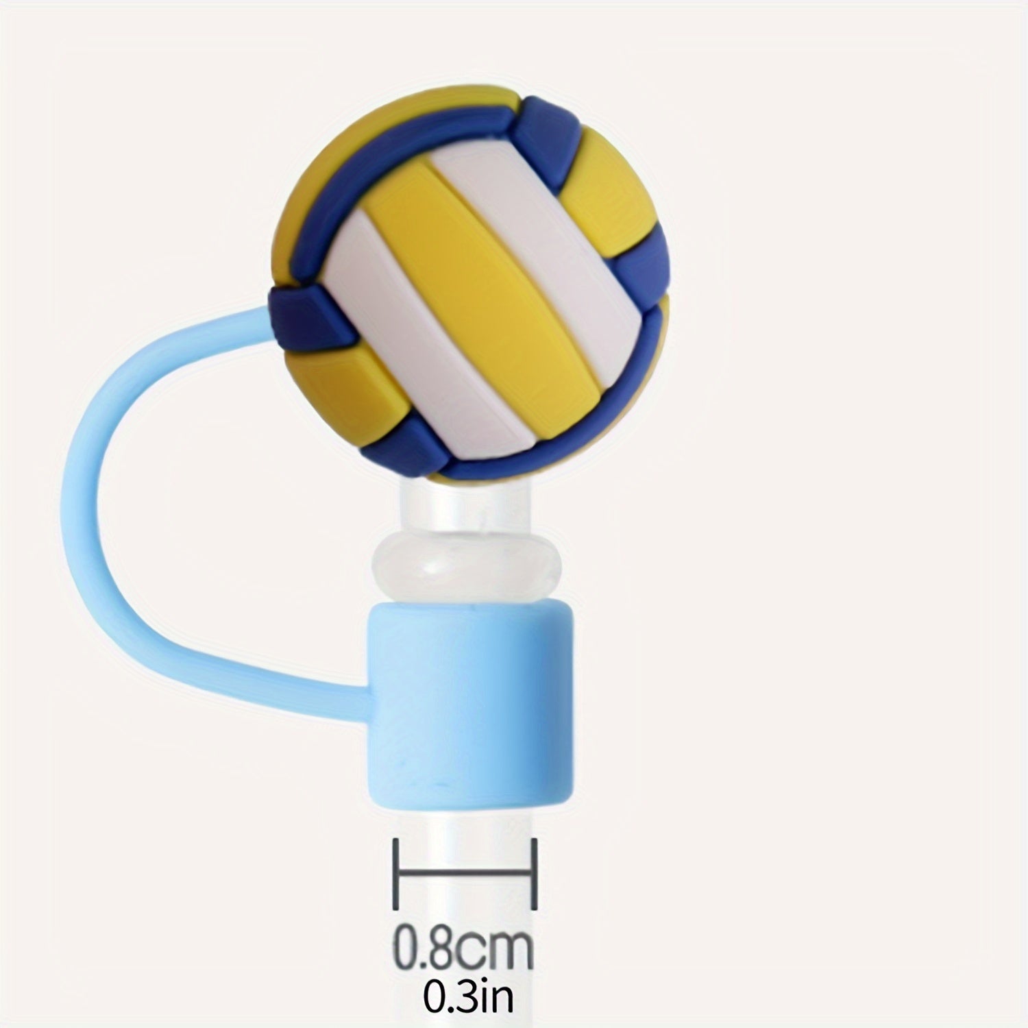 7pcs Ball Series Straw Cover Cap for 40oz Tumbler