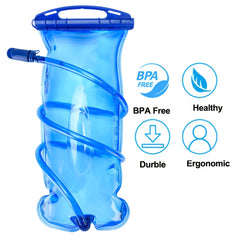 Portable Water Bladder Bag BPA-Free Hydration Bag for Sports Backpack