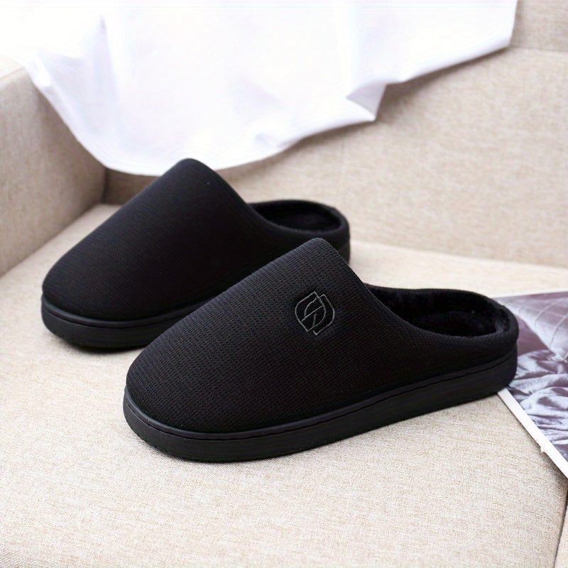 Memory Foam Cozy Slip On Couple Slippers