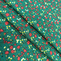 1yd Faux Cotton Fabric DIY Clothes Pants Dress Quilt Covering Fabric