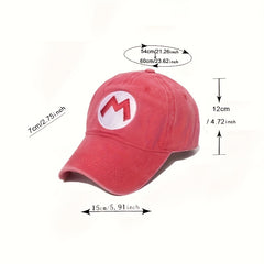 LMW Embroidery Baseball Cap Distressed Dad Hat Lightweight Sun Hats