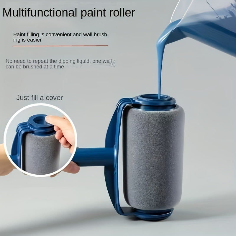 6pcs Multifunctional Paint Roller Corner Brush Handle Tools