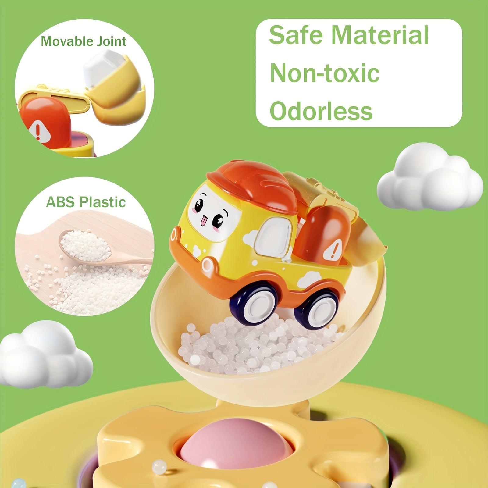 Baby Mini Car Toy & Tractor Trailor Playmat Storage Bag 1st Birthday