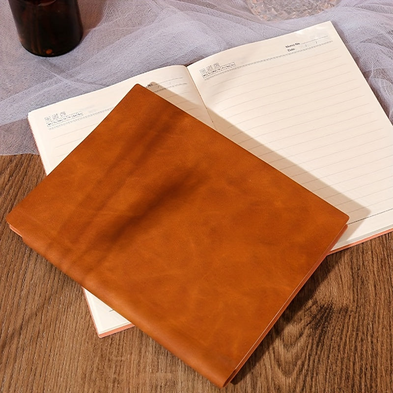 A5 Soft Leather Meeting Notebook