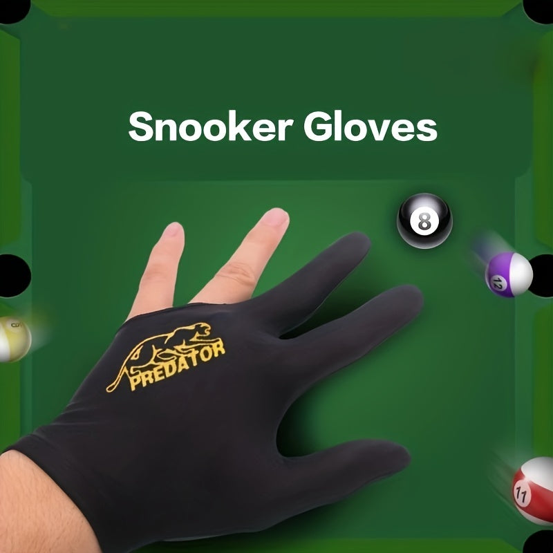 Snooker Gloves Three Finger Gloves For Billiards Breathable Non-slip