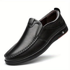 Men's Moc Toe Loafer Shoes Non-slip Slip On Shoes