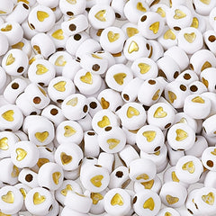 100pc Alphabet Beads for DIY Jewelry Making & Bracelets