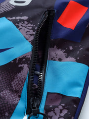 Waterproof Windproof Hooded Reflective Jacket Ski Coat