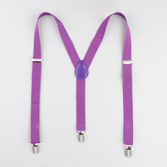 Adjustable 1" Wide Y Shape Suspenders for Men