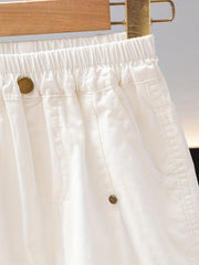 Boys' Horse Embroidery Polo Shirt & Cargo Shorts Set