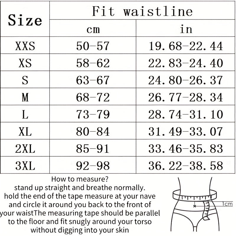 Latex Waist Training Belt Corset Girdle U Shaped Breathable