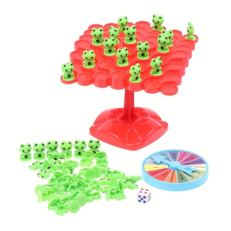 Montessori Frog Balance Tree Game for Parent-child Interaction