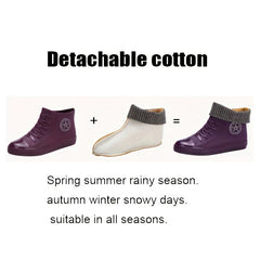 Women's Waterproof PVC Rain Boots Non slip Wear Resistance