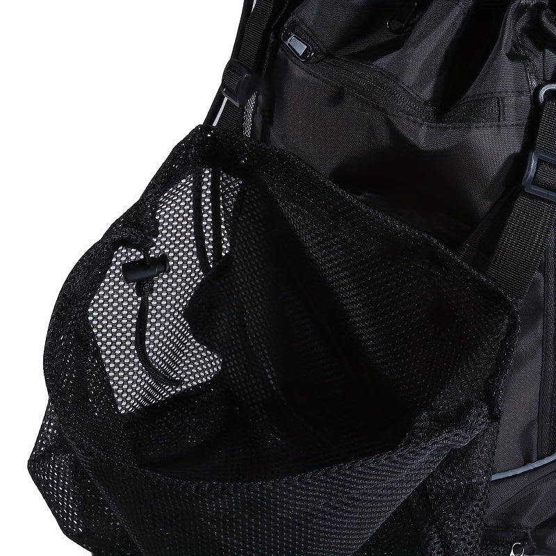 Drawstring Backpack for Outdoor Sports - Basketball and Football Bag
